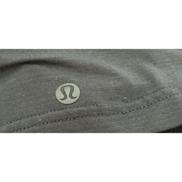 Lululemon Mens Navy Blue Polo Shirt Short Sleeve Lightweight Button-Up Collar - Picture 4 of 7